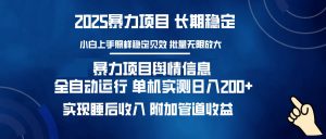 暴力项目舆情信息：多平台全自动运行 单机日入200+ 实现睡后收入-rose网创