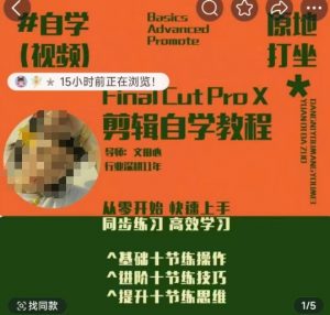 轻松玩转剪辑系统课,从零开始快速上手,同步练习高效学习,思维提升从简到难-rose网创