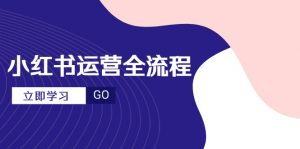 小红书运营全流程,爆款选题文案,视频制作技巧,进阶达人宝典-rose网创