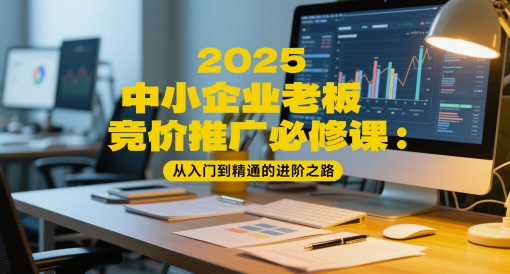 2025中小企业老板竞价推广必修课：从入门到精通的进阶之路-rose网创