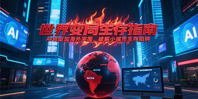 付费文章《世界变局生存指南，AI转型加海外突围，破解小城市生存陷阱》-rose网创