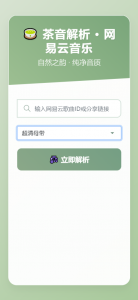 扣扣网易音乐解析UI模版 自适应双端-rose网创