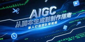AIGC视频制作指南,从脚本生成到剪辑全流程,单人打造团队级视频-rose网创