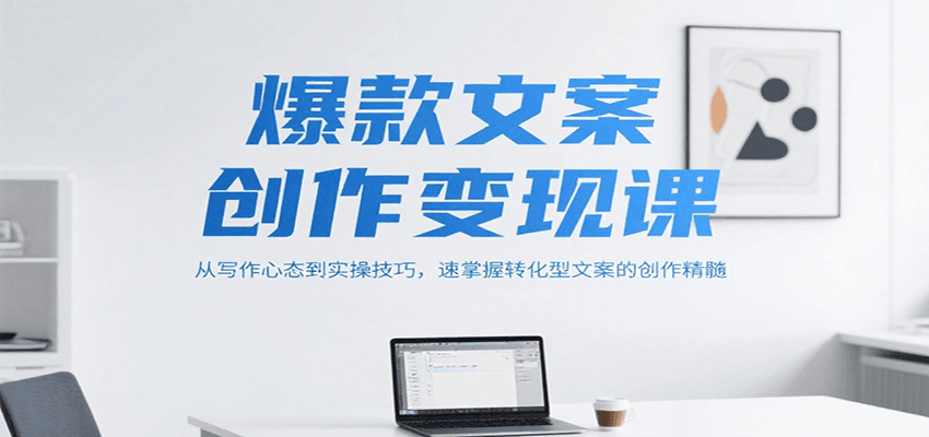 爆款文案创作变现课,从写作心态到实操技巧,速掌握转化型文案的创作精髓-rose网创