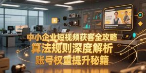 中小企业短视频获客全攻略，算法规则深度解析，账号权重提升秘籍-rose网创