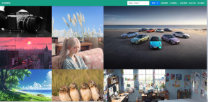 自采集在线电脑壁纸php源码v2.0自适应端-rose网创