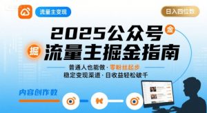 公众号流量主变现项目2025,普通人也能通过这个项目日入四位数-rose网创
