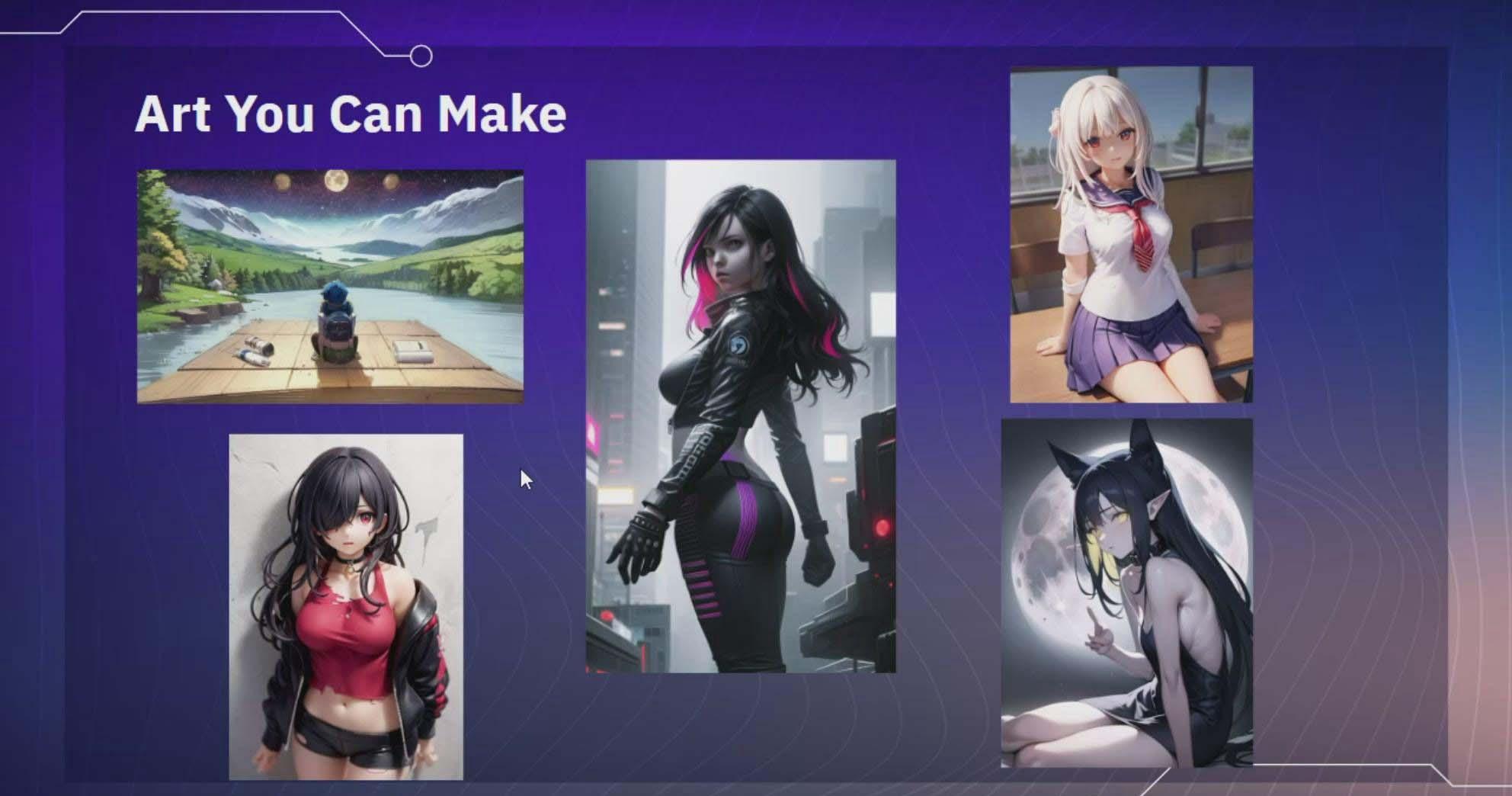 图片[2]-利用Stable Diffusion AI人工智能生成动漫艺术分步教程-14节课-中英字幕-rose网创