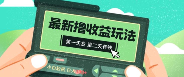 2024最新撸视频收益玩法，第一天发，第二天就有钱-rose网创