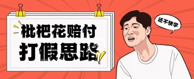 最新打假原料枇杷花赔付玩法一单收益1000+小白轻松下车【详细视频玩法教程】【仅揭秘】-rose网创