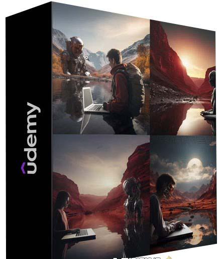 ChatGPT4 和 MidJourney AI 绘画聊天革命性指南教程-33节视频课-中英字幕-rose网创