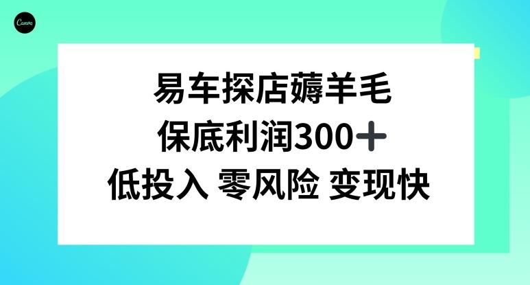 易车APP首页十亿补贴活动,选择到店补贴,保底利润300+-rose网创