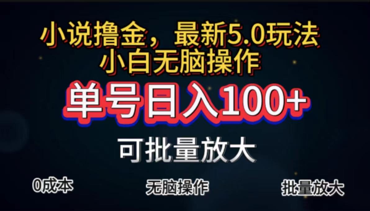 全自动小说撸金,单号日入100+小白轻松上手,无脑操作-rose网创