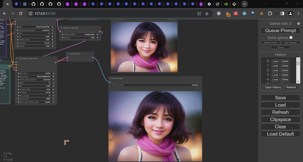 图片[2]-ComfyUI利用Stable Diffusion学习AI GUI工作流程教程-中英字幕-rose网创