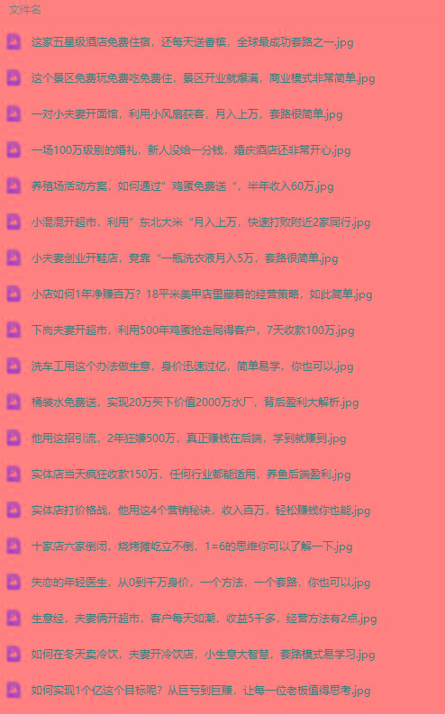 图片[2]-(9607期)真实有效391套商业模式，年入几十到几百万案例解析(电子书+视频+图文)-rose网创