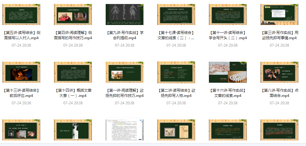 阅读理解及写作技法-rose网创