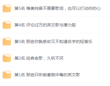 【无损音乐分享】网易云音乐收藏榜单前五名合集 精选好歌-rose网创
