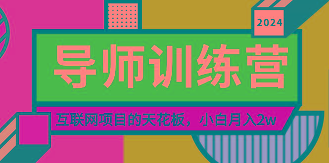 《导师训练营》精准粉丝引流的天花板，小白月入2w-rose网创