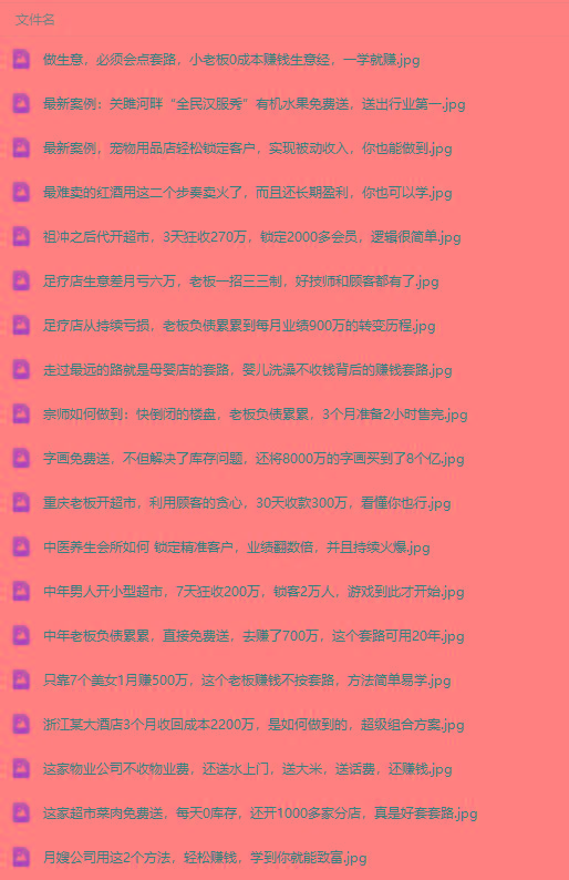 图片[3]-(9607期)真实有效391套商业模式，年入几十到几百万案例解析(电子书+视频+图文)-rose网创