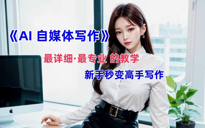 全网最全最细最专业的“AI自媒体写作”教学，新手小白秒变写作高手！-rose网创