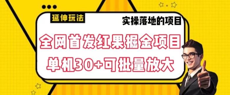 全网首发红果免费短剧掘金项目，单机30+可批量放大【揭秘】-rose网创