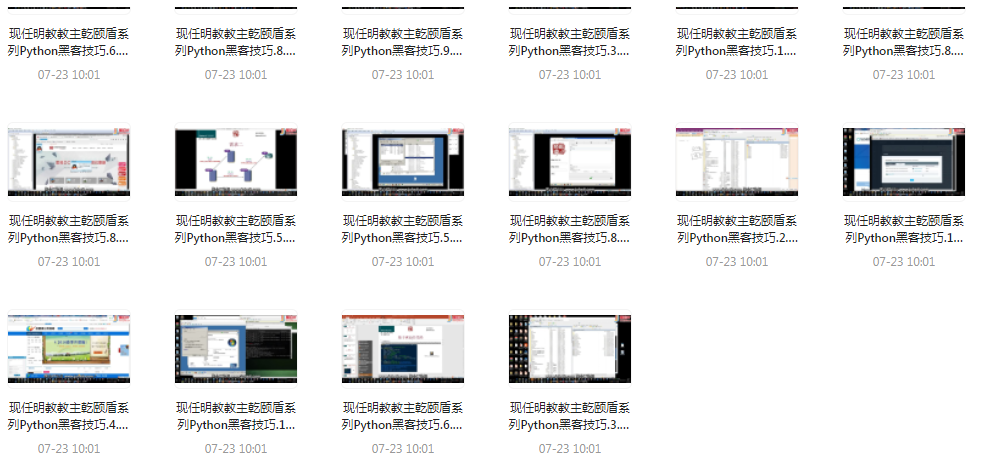 Python黑客技巧课程-rose网创