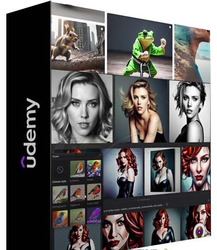 K Mastery – Stable Diffusion AI软件绘画速成从小白到精通-72节-中英字幕-rose网创