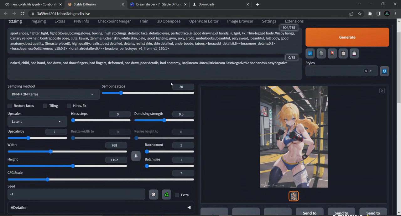 图片[4]-利用Stable Diffusion创建动漫艺术图像使用AI绘画赚钱-中英字幕-rose网创