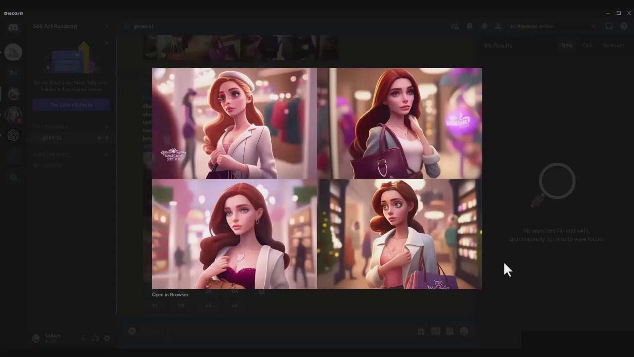 图片[5]-掌握 MidJourney V5 AI + ChatGPT创建一致的角色设计图像-22节课-中英字幕-rose网创